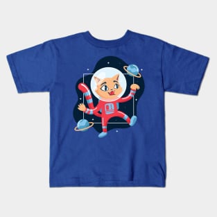 Astronaut Kitten Kids T-Shirt